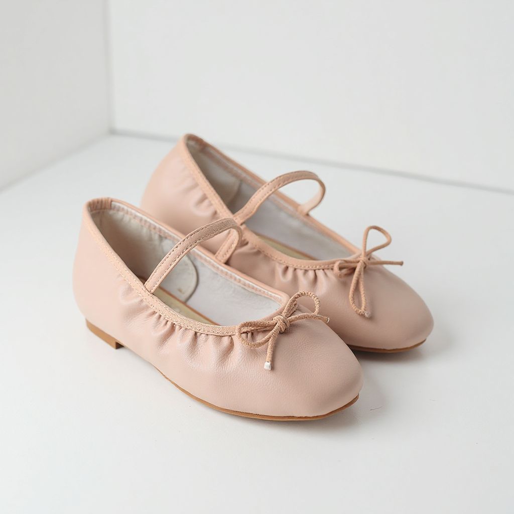 Premium Ballettschläpchen Leder